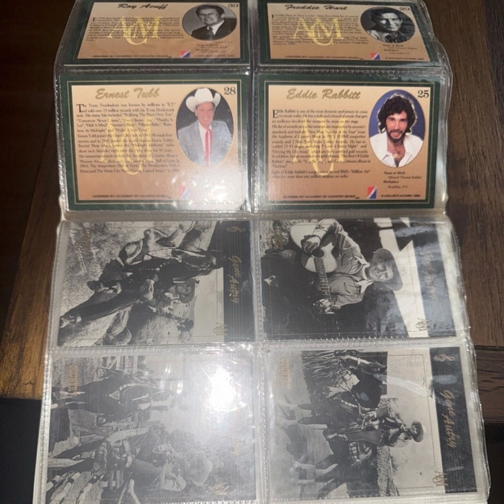Set of 24 ACM - trading Cards - gene autry, Ernest tub, Roy Acuff - Picture 9 of 14